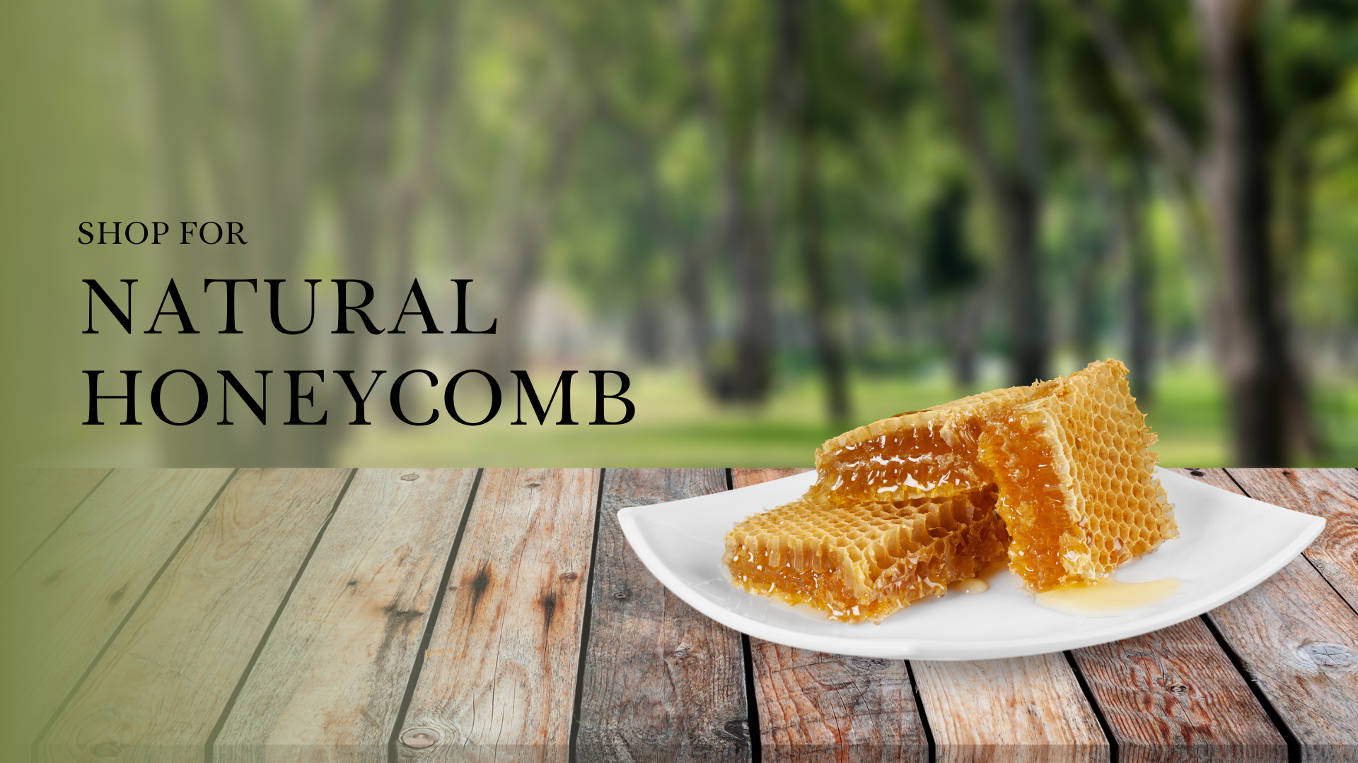 Raw Natural Hive Honeycomb